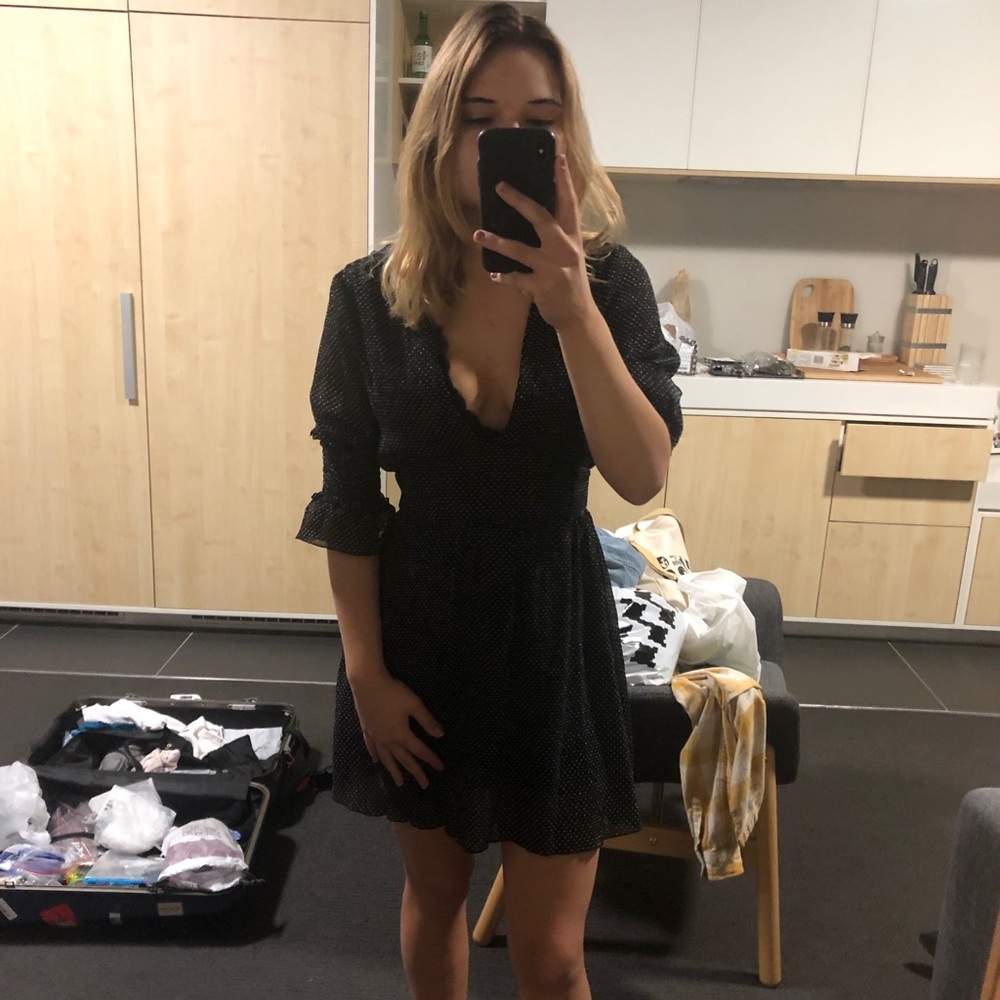 The fifth label polka dot dress